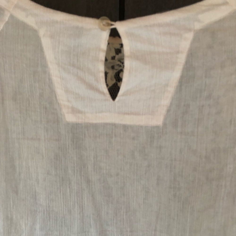 Free People Lace Top With Fringe‎ - Picture 7 of 8